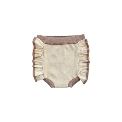 shorts cortos beis con cafe